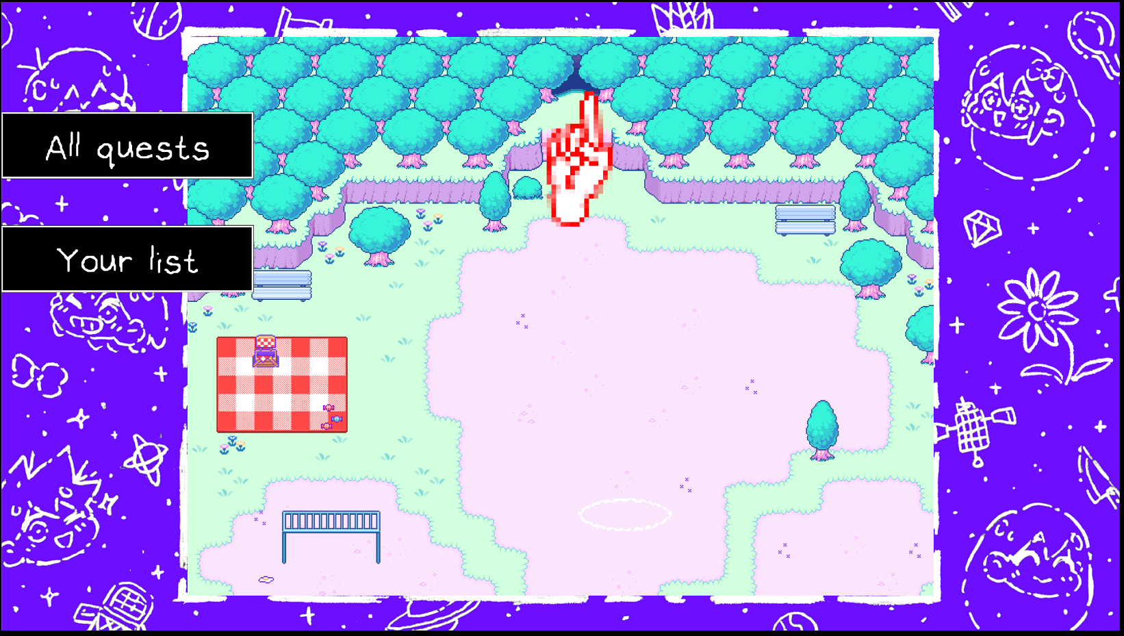 Prototype of SideQuest-OMORI